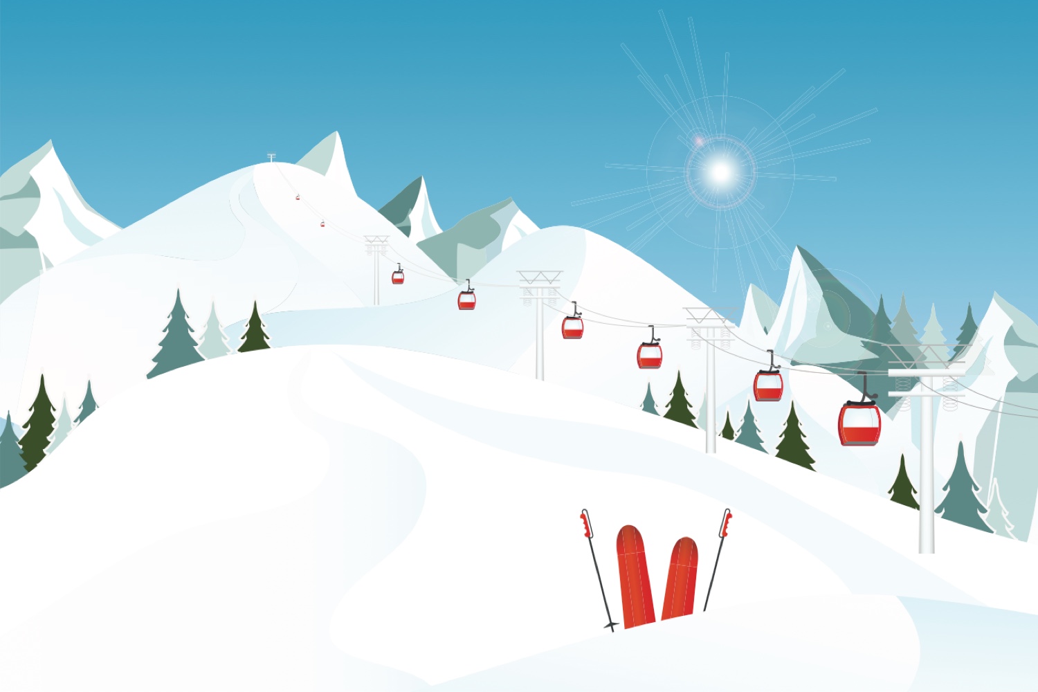 Идея: развивать зимние виды спорта