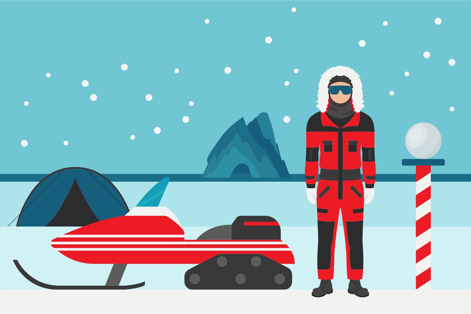 Идея: прокат снегоходов и квадроциклов